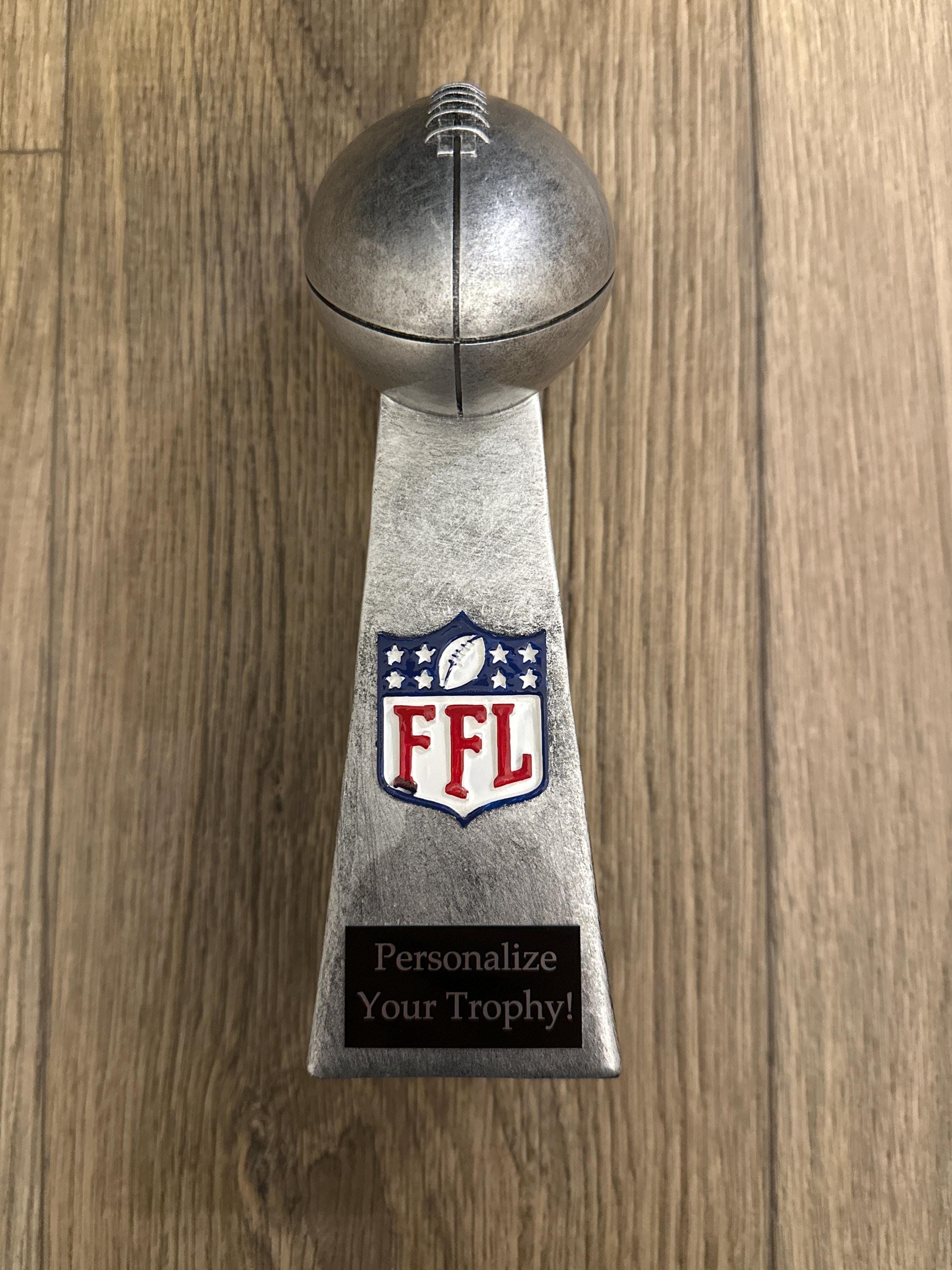 Trophy Trophypartner Chrome Football Tower Fantasy Football  Jm