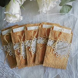 Tears of Joy Handkerchief Embossed Wedding Birthday Baptism Communion Confirmation