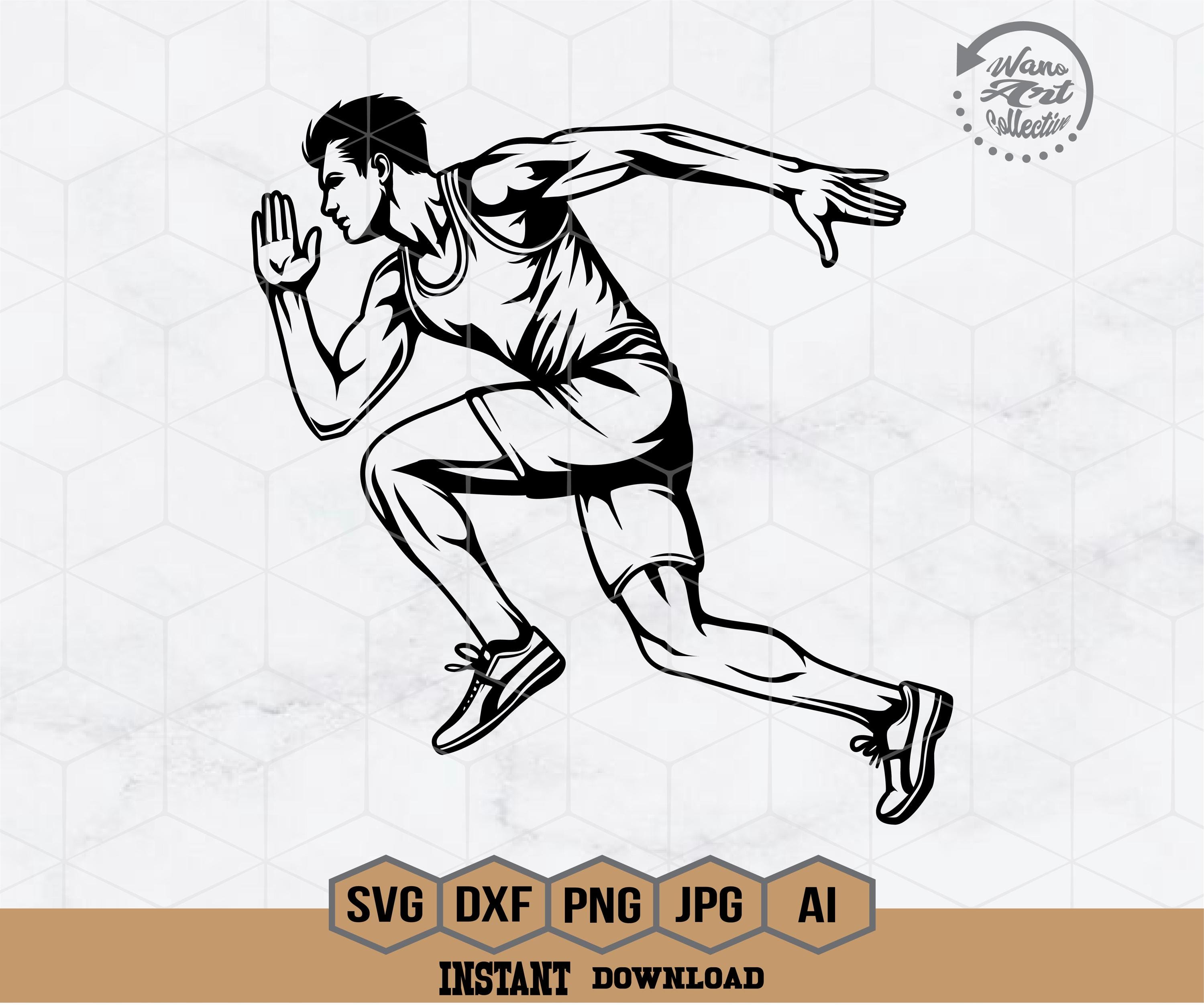 Track and Field Svg | Track and Field Player Svg | Track Runner Svg ...