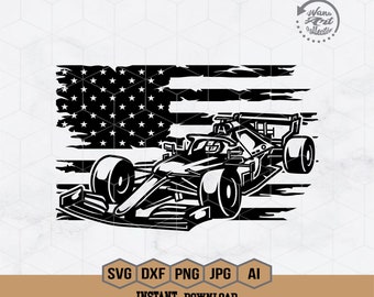 US Auto Racing Svg | Formula 1 Svg | Racing Car Svg | Race Car Clipart | Racer Svg | Auto racer Svg | F1 driver Svg | Race Car Driver Png