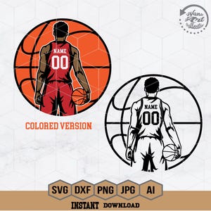 Personalized Name | Basketball Player Svg | Basketball Svg | Basketball Team | Basketball Season | Basketball Game | Basketball Shirt | Png