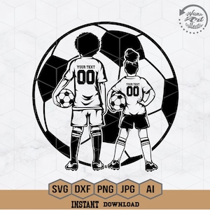 Soccer Kid Svg | Soccer Boy Svg | Soccer Girl Svg | Soccer Game Svg | Soccer Player Svg | Football Png | Soccer Shirt | Png Dxf Eps Ai