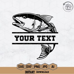 Personalize it Red Drum Fish Svg | Red Drum Fish Clipart | Fish Cutfile | Fishing Svg | Fishing Cricut | Fishing Clipart | Fishing Png