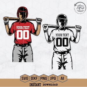 Baseball Layered | Baseball Player Svg | Baseball Dad Svg | Baseball Team Svg | Baseball Clipart | Baseball Cutfile | Baseball Png Dxf Eps