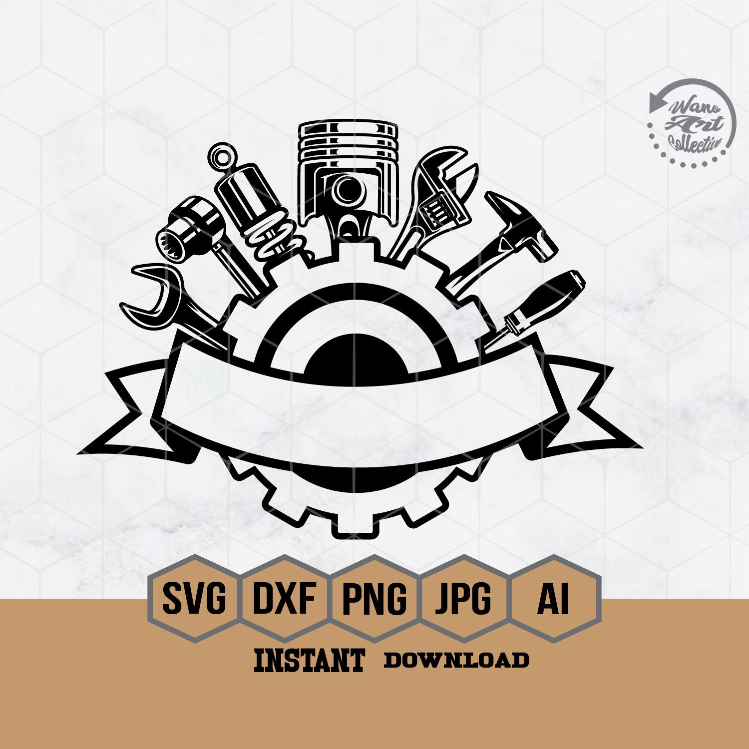 Car Mechanic Svg/Jpg/Png/Ai/Vector/Mechanic's tools Svg