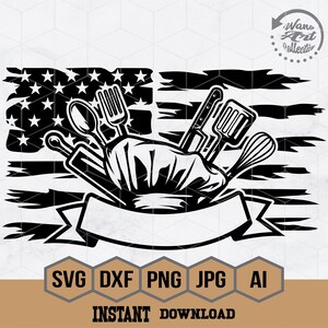 Kitchen Tools svg | Chef Tools Svg | Cooking Tools svg | Chef Dad svg | Cook svg | Chef Shirt | Chef Clipart | Chef Cutfile| Cook png