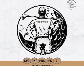 Golf-Player-Svg | Golf Papa Herz | Golf Club SVG | Golfer geschnitten Datei | Golfen geschnitten Datei | Golf-Szene-Svg | Golf spielen Clipart | Golf-Shirt | Datei: Png, Dxf, Eps