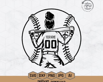Softball Girl with Bat Svg | Softball Player Svg | Afro Girl Svg | Softball Kid Svg | Softball Player Clipart | Softball Cutfile | Png