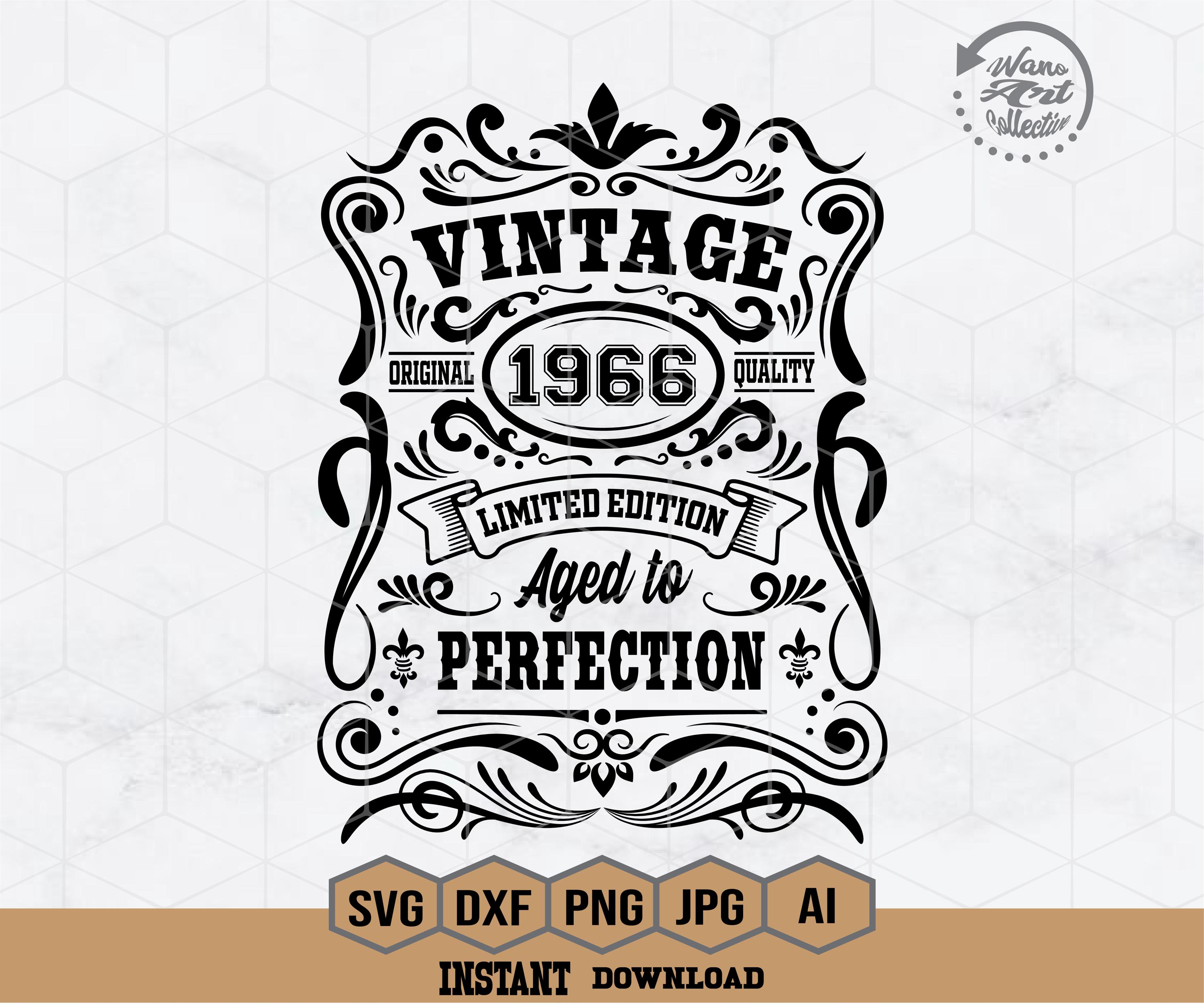 60th Birthday Svg | 60th Birthday Shirt | Vintage 1966 Svg | 1966