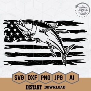US Tuna Fish Svg | Fishing Svg | Tuna Fishing Svg | Tuna Clipart | Tuna Vector | Tuna Cricut | Tuna Cutfile | Fish Svg | Fish Hook Svg | Png