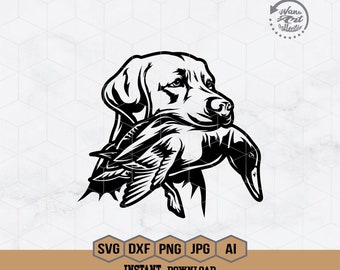 Duck Hunting Svg | Duck Hunting Dog Svg | Outdoor Scene Svg | Duck Svg | Hunting Shirt | Duck Hunting Cutfile for Cricut | Png Eps Dxf Ai