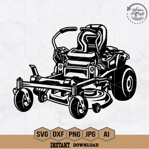 Zero Turn Lawn Mower Svg | Mower Svg | Landscaping Svg | Lawn Mower Svg | Lawn Mower Shirt | Lawn Mower Clipart | Lawn Mower Png Eps Dxf Ai