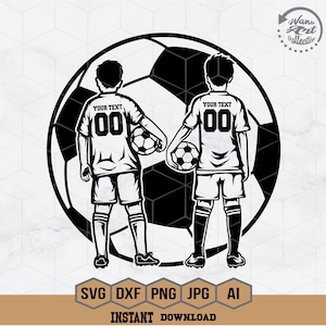 Personalized It | Soccer Player Svg | Soccer Kid Svg | Soccer Boy Svg | Soccer Team Svg | Football Png | Soccer Shirt | Png Dxf Eps Ai