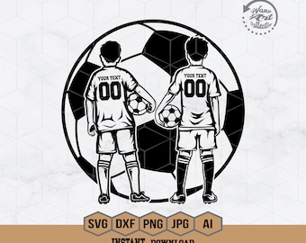 Personalized It | Soccer Player Svg | Soccer Kid Svg | Soccer Boy Svg | Soccer Team Svg | Football Png | Soccer Shirt | Png Dxf Eps Ai