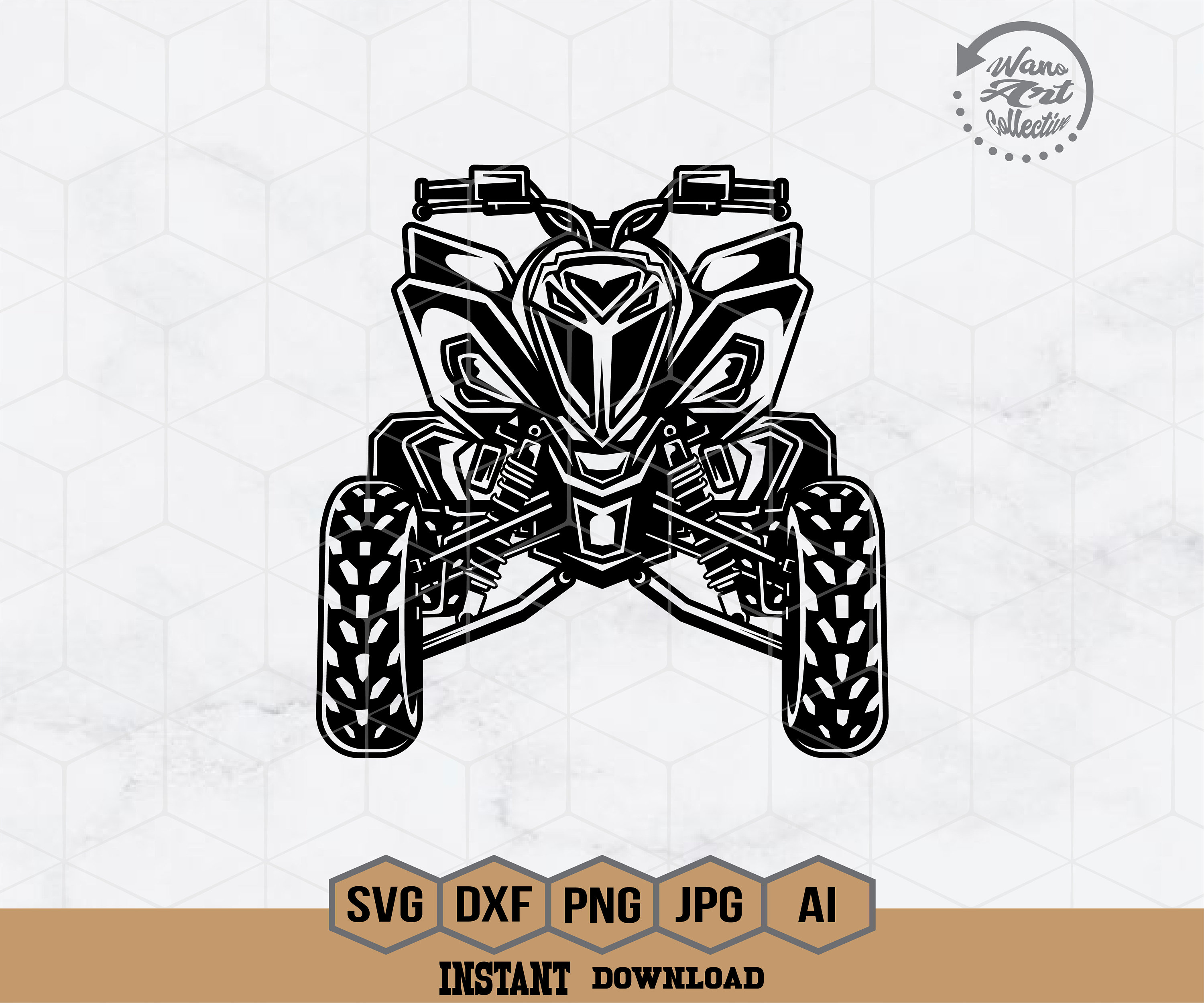 Atv Motor Svg | Sport Atv Svg | 4 Wheeler Svg | Off-road Svg | ATV ...