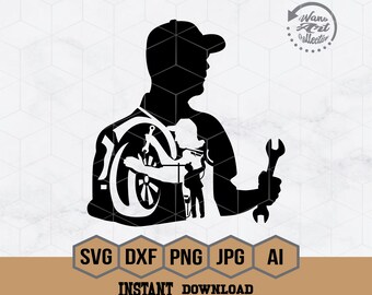 Monteur silhouet svg, monteur clipart, monteur cutfile, monteur shirt svg, monteur stencil, monteur svg, monteur vader cutfile