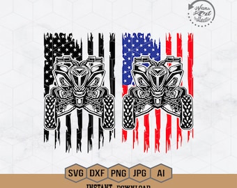 American Flag Atv Motor Svg | Sport Atv Svg | 4 Wheeler Svg | Off-Road Svg | ATV Clipart | ATV Riding Svg | USA Flag Svg | Quad Clipart Png