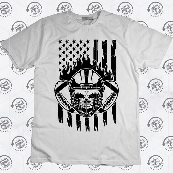 American Football Skull Svg | Football Helmet Svg | Skull Svg | Flaming Football  Skull Svg | Football Png | Skull Png | Football Shirt | Png - Etsy