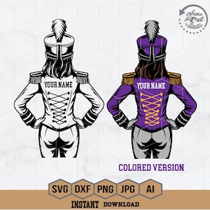 Marching Girl Svg | Marching Band Svg | Treble Clef Svg | Marching Svg | Marjorette Svg | Band Team | Marching Band Clipart | Band Shirt