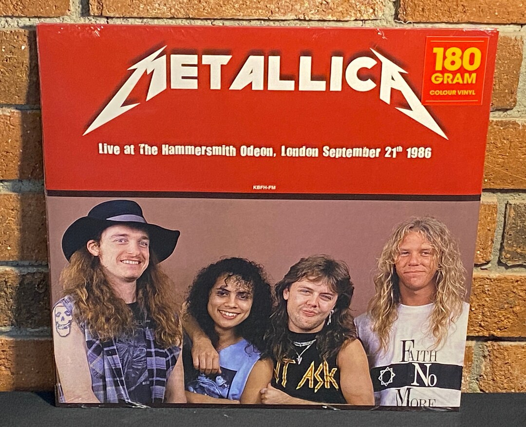 METALLICA Live at the Hammersmith Odeon 1986, Limited Import 180 Gram