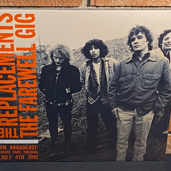 The Replacements – The Farewell Gig FM Broadcast, Limited 2LP BLACK VINYL Gatefold Jacket New & Sealed!