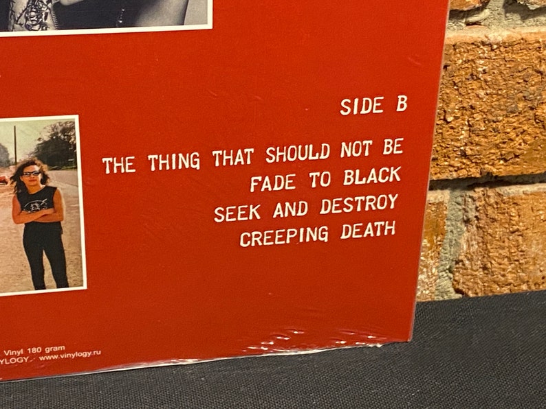 METALLICA Live at the Hammersmith Odeon 1986, Limited Import 180 Gram