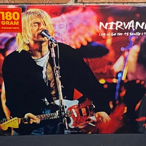 Nirvana Concert Poster 1993 BGP-90 First Printing soft corner