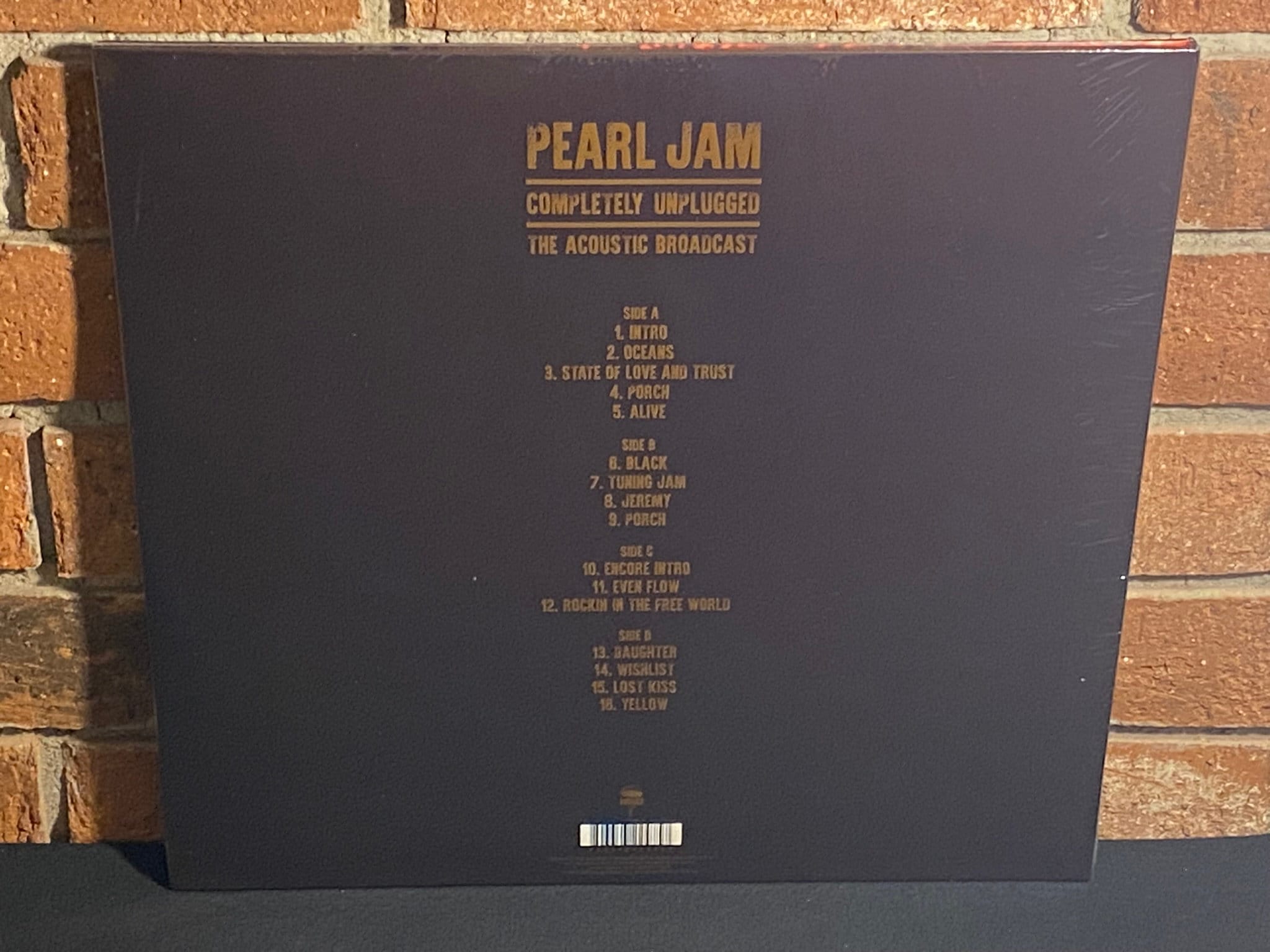 Pearl Jam Completely Unplugged: the Acoustic Broadcast Ltd - Etsy