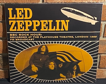 Led Zeppelin – BBC Rock Hour, Limited Import BLACK VINYL Lp New & Sealed!