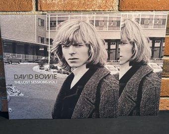 David Bowie - Lost Sessions Volume 1 + 2, Limited Import 4LP Clear Colored Vinyl Set Gatefold Jackets New & Sealed!