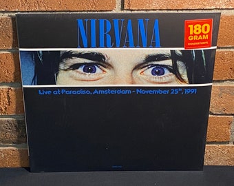 Nirvana - Live At Paradiso, Limited 180 Gram Colored Vinyl LP New & Sealed!