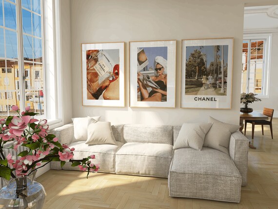 Trendy College Girls Dorm Decor Essentials Bundle, Preppy Back to School Prints, Vintage Retro Wall Art, Old Money Aesthetic, Girl Boss