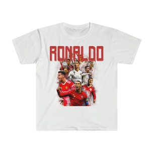 CRISTIANO RONALDO graphic vintage tshirt casual mens womens