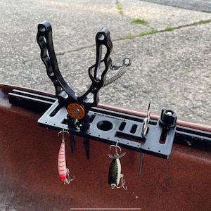 Tool Kaddy - Track Mounted Tool Holder for Kayaks 3D Printed