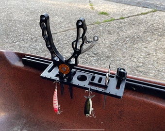 Tool Kaddy - Track Mounted Tool Holder for Kayaks 3D Printed