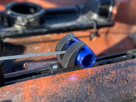 Track Mounted Pull Cord Hook for Kayak, Boats, etc..