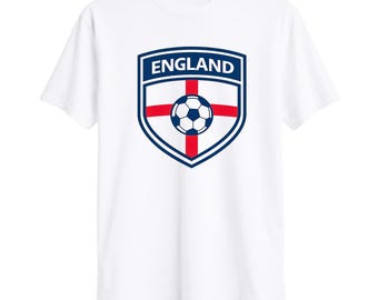 Baby T-Shirt England Fan 2024 - Fußball EM Shirt England Flagge UK Britannien British Für Mädchen Jungen