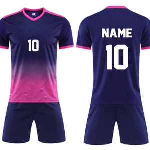 Iron on Transfers for Football Shirt, Name and Number, Soccer Kit, Create  Your Own Football Kit, Fathers Day Gift 