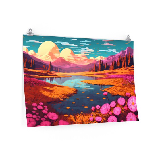 Trippyanimals™ Nature Series - Landscape Print - Forest