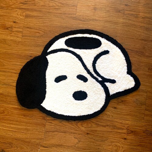 Baby Snoopy Rug Charlie Brown Peanuts Custom Tufted Handmade Etsy