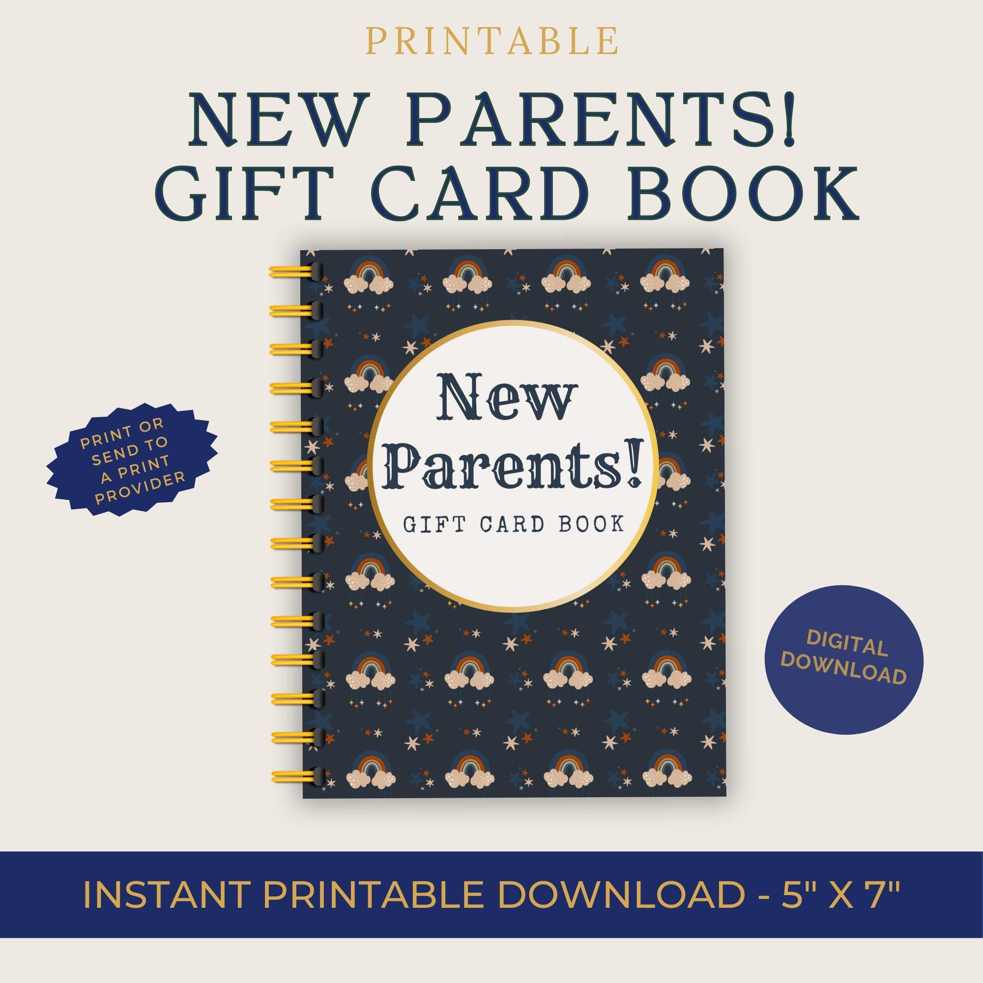 Books for New Parents Card Books for New Parents Card