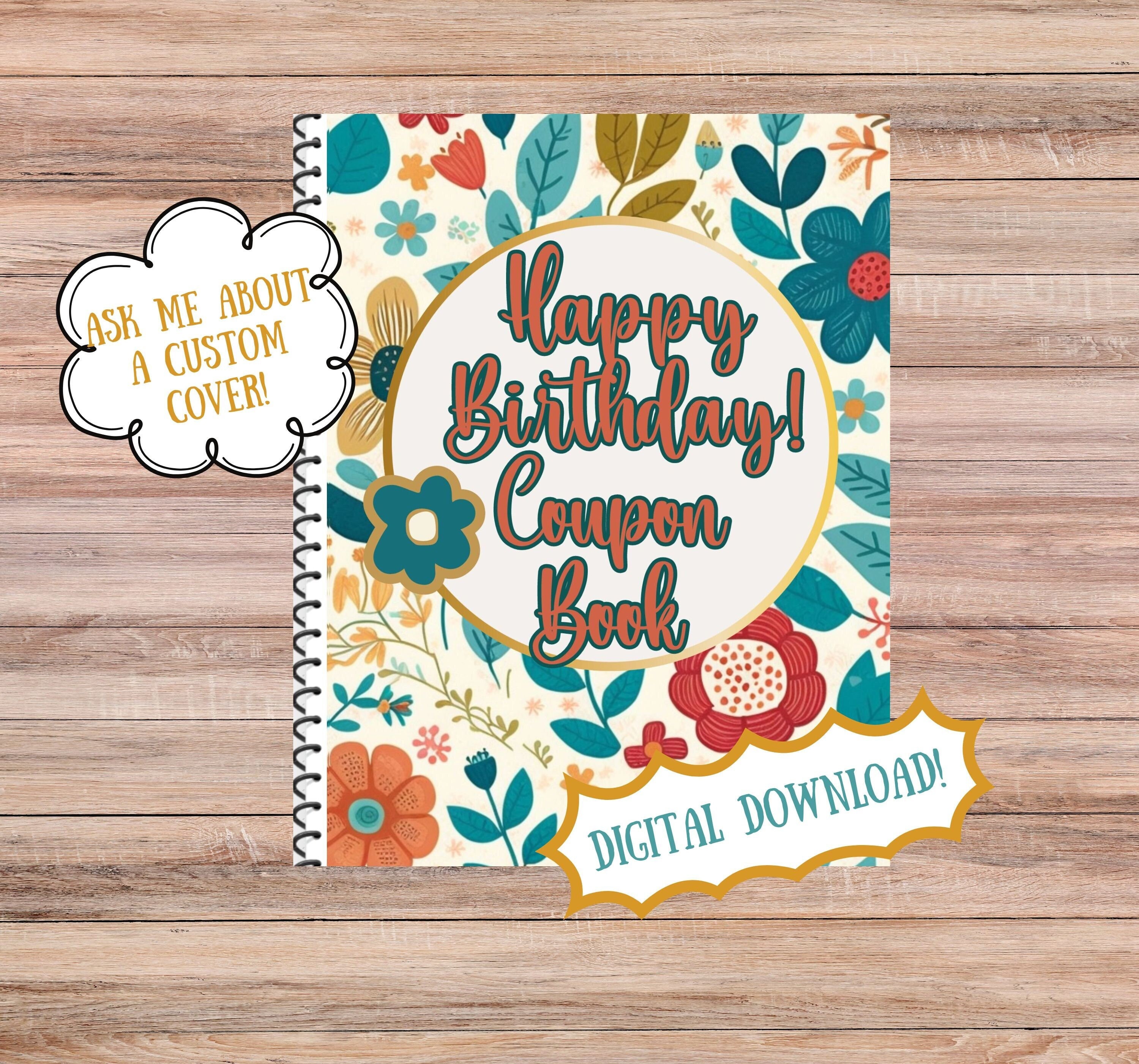 Sexy Coupon Book for Birthday: Printable and DIY, Perfect Birthday Gift ...