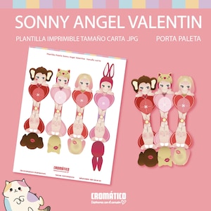 VALENTINE PALETTE TEMPLATE Sonny Angels