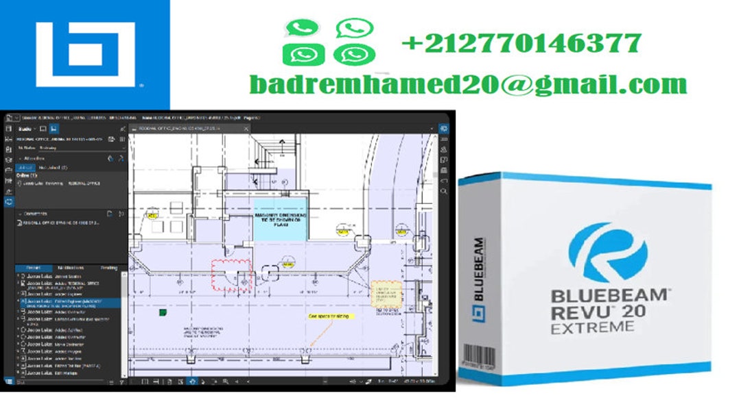 Bluebeam Revu Extreme 20 Full Version Lifetime License Etsy