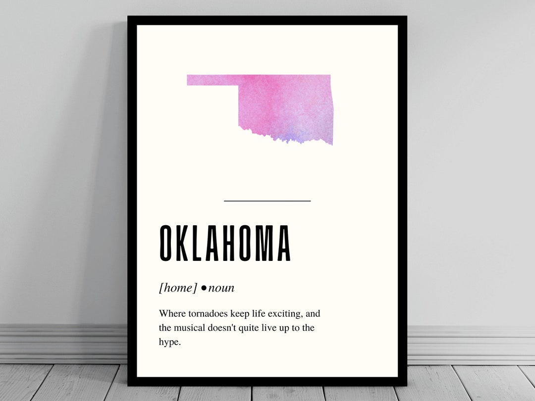 OKLAHOMA DEFINITION visual data 2