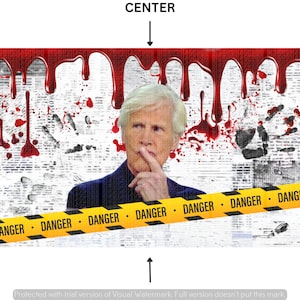 Keith Morrison True Crime 40 Oz törstsläckare digital design