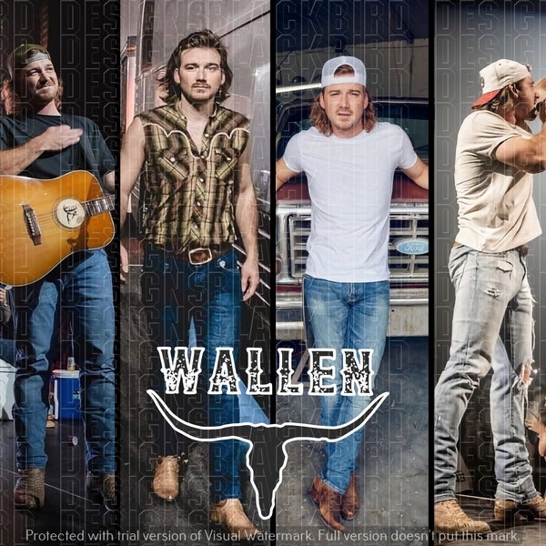 Morgan Wallen Digital Download - Country Music Lover Gift (three different sizes, good for shirts, tumblers, and more)