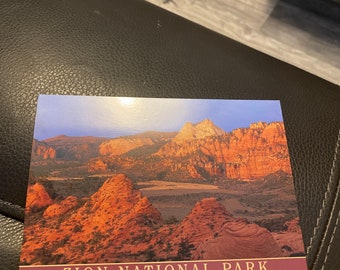 Zion National Park Post Card