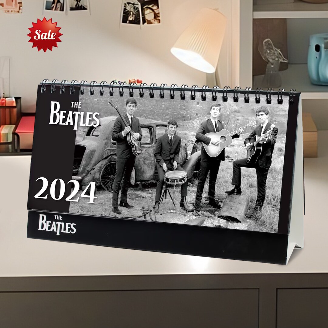 The Beatles Desk Calendar 2025 the Beatles 2025 Desk Etsy