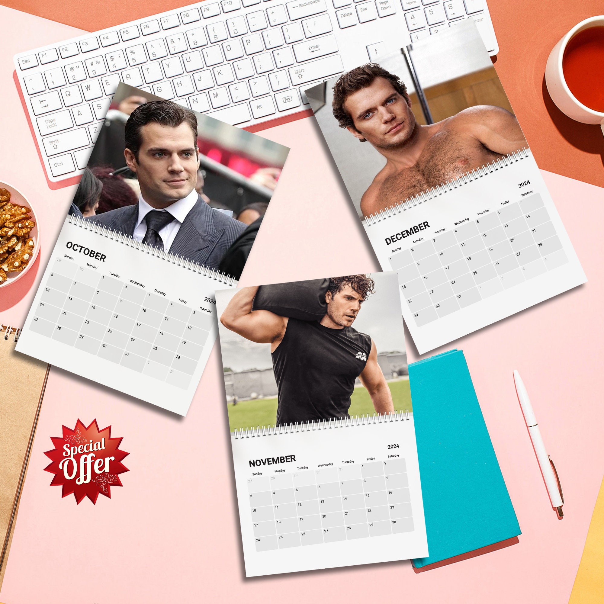 Henry Cavill Wall Calendar 2024 Henry Cavill Calendar sold by Henry Cavill Wall Calendar 2024 Henry Cavill Calendar sold by